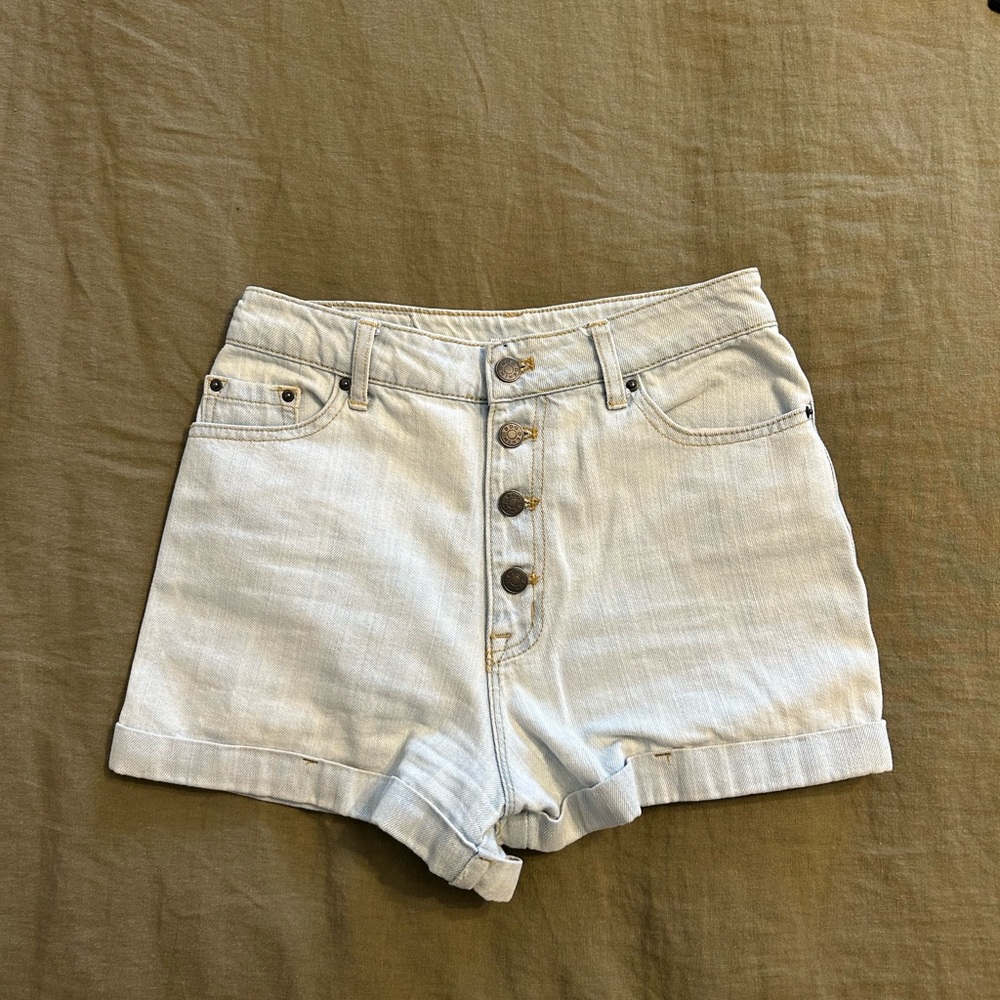 Denim shorts